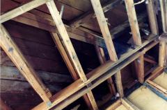 View Showing Ceiling Frame, Retreat for Eleanor Oboler ("Eleanor's Retreat")