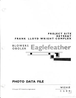 Masterplan of Arch Oboler Estate for Dorothy Blowers, Photo Data File 2: Title Page 1