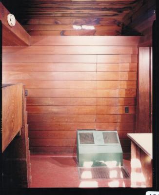 Masterplan of Arch Oboler Estate for Dorothy Blowers, Photo Data File 2: Interior View of Gate Lodge (view #3035-18)