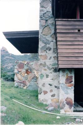 Masterplan of Arch Oboler Estate for Dorothy Blowers, Photo Data File 2: Exterior View of Gate Lodge Children's Wing Cx 2.7