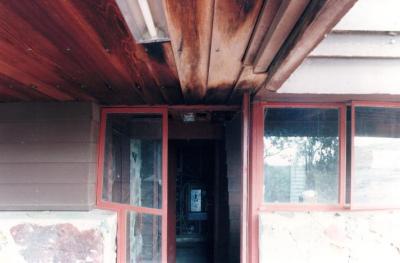 Masterplan of Arch Oboler Estate for Dorothy Blowers, Photo Data File 2: Exterior View of Gate Lodge Stable Wing Sx1.3