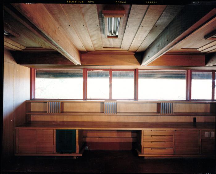 Masterplan of Arch Oboler Estate for Dorothy Blowers, Photo Data File 2: Interior View of Gate Lodge Children's Wing Ci 2.6