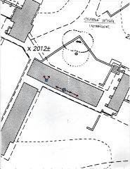 Masterplan of Arch Oboler Estate for Dorothy Blowers, Photo Data File 2: Site Plan of Gate Lodge Stable Wing With Interior Photograph Locations