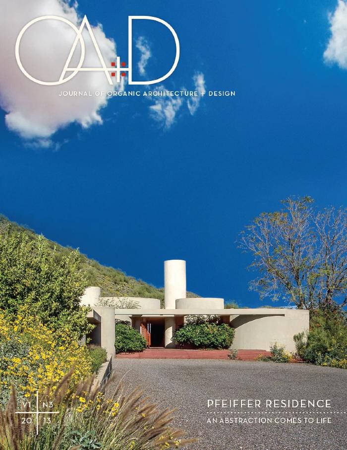 Front Cover, Journal of Organic Architecture + Design {Volume 1, Number 3}  (2013)