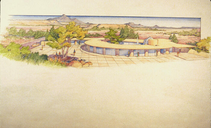 Perspective View, House for Great Western Cities, Inc. (1977)