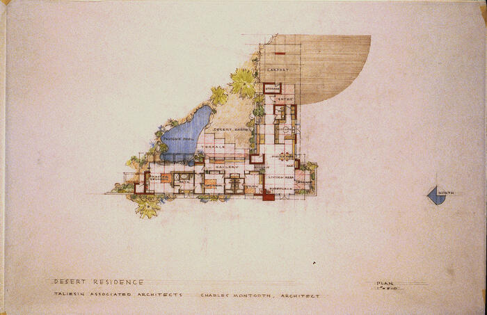 Floor Plan, House for Great Western Cities, Inc. (1977)