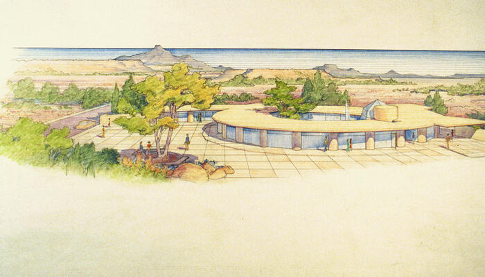 Perspective View, House for Great Western Cities, Inc. (1977)