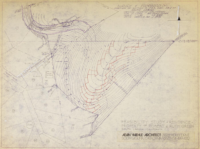 Survey and Topography, Residential Site Feasibility Study for Robert and Ruth Green