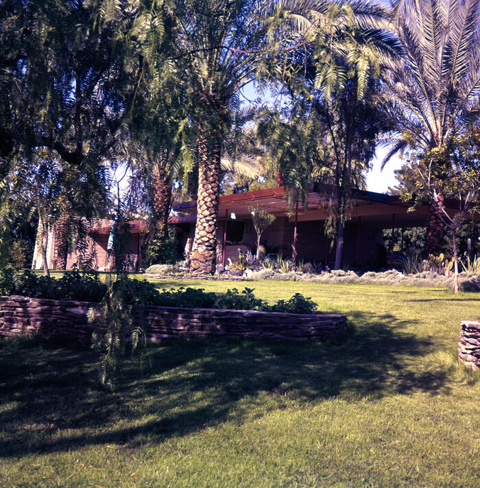 Perspective View, Studio for Mrs. Henry R. Luce at Arizona Biltmore Estates