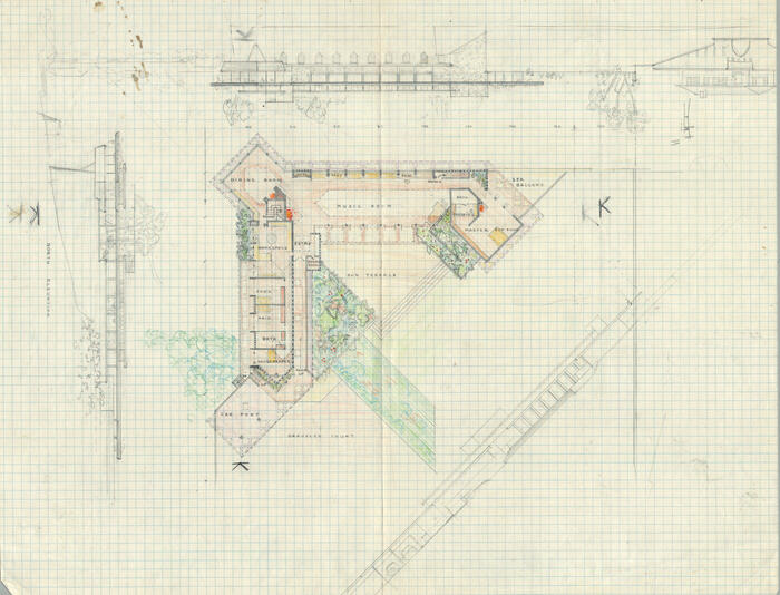 Floor Plan for a House [unidentified] (undated)