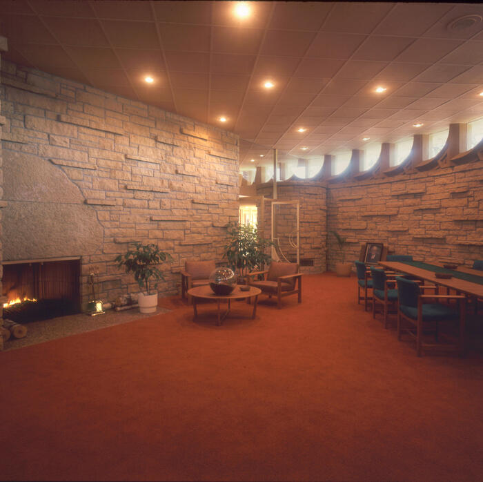 Interior View of Conference Area, Bank of Spring Green