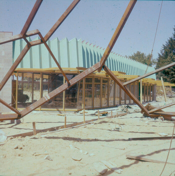 Construction View of Main Office Unit, Snow Flake Motel for Mr. and Mrs. Sarkasian