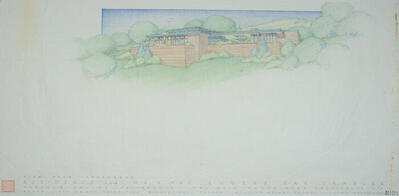 Perspective View, House for Eugene Van Talenen