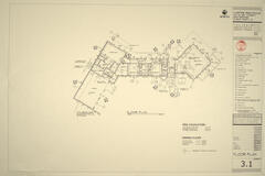 Working Drawing: Floor Plan (Sheet 3.1), House for Nicolas R. and Janice M. Carter