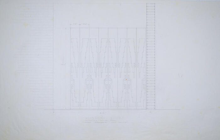 Drawing: Design for Accordion Doors Separating Dining Area (unknown project)